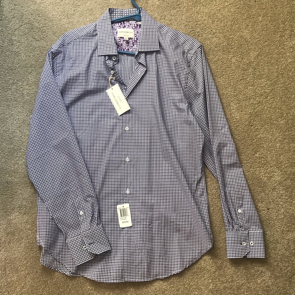 Construct Button Down Dress Shirt
